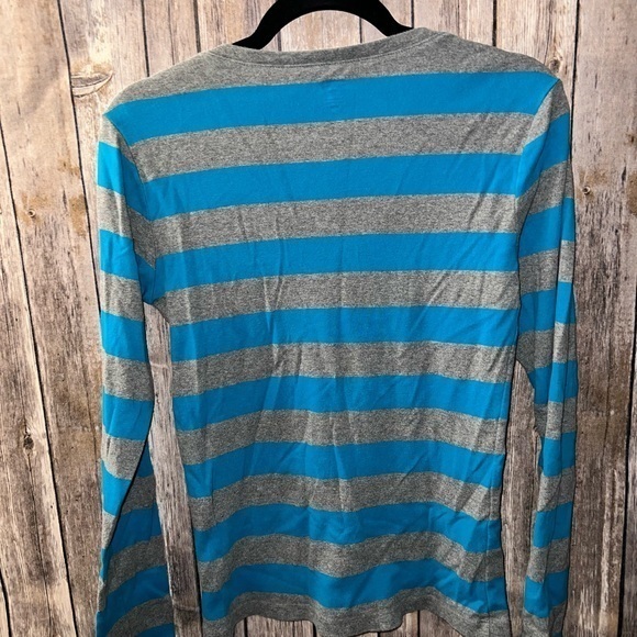 Tommy Hilfiger long sleeve‎ striped tee shirt, women’s size large - Picture 4 of 8
